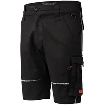 Hero by John Medoox Arbeitsshorts AKRON Flex Workwear Arbeits-Cargoshorts Arbeits-Cargoshorts Funktionsqualitätfür Herren schwarz 46