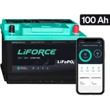 LiFORCE LiFePO4 100Ah Versorgerbatterie , LIFOHD-100D