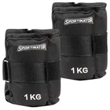 Sportinator Gewichtsmanschette Hantel 2er-Set, Set aus 2 Gewichtsmanschetten schwarz