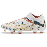 Puma Future 7 Ultimate Creativity Fg/ag Fußballschuhe - White / Ocean Tropic / Turquoise Surf / Hot Heat / Sun Stream - EU 43