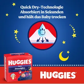 Huggies Overnight Pants Gr. 6 (15-25 kg) 88 St.