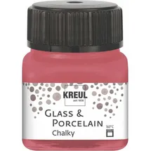 Kreul Chalky Porzellanfarben rot 20,0 ml