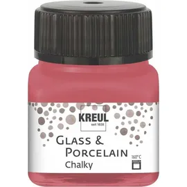 Kreul Chalky Porzellanfarben rot 20,0 ml