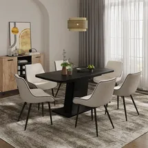 Vicco Fenaro 120 x 77,3 x 80 cm schwarz