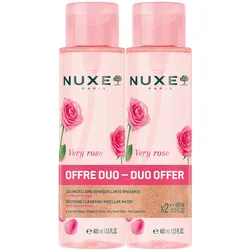 NUXE Very Rose Soothing Cleansing Micellar Water Duo Offer 2 x 400 ml