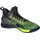 Kempa ATTACK MID Sport-Schuhe, schwarz/Fluo gelb, 41 EU