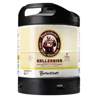 Franziskaner Kellerbier, Perfect Draft (1 x 6l) MEHRWEG Fassbier