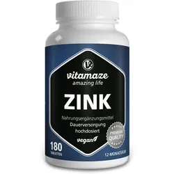 Vitamaze Zink hochdosiert Tabletten für Haare, Nägel und Haut 180 TABL