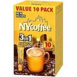 NYcoffee - 3in1 Instant Kaffee Vanille - 10 Sachets x14g, Cremiger Löslicher Kaffee mit Vanillegeschmack & Milch, Instantkaffeepulver, Schnell Zubereitet, Perfekt für Zuhause & Unterwegs - 140g