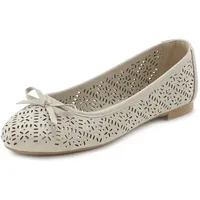 LASCANA Ballerina Damen beige Gr.40