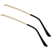VICASKY 1 Paar Goldene Brillenbeine - Ersatzbügelbeine Für Alle Arten Von Brillen Unisex Metall Für Männer Und Frauen Brillenclip