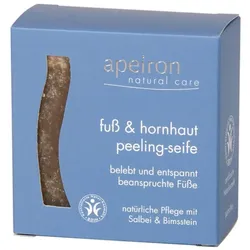 Apeiron Fuß & Hornhaut - Peeling Seife Fußpeeling 100 g