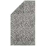 CAWÖ Two-Tone Leo Duschtuch 80 x 150 cm grau