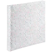 Hama Jumbo-Album Graphic, 30x30 cm, 80 weiße Seiten Stripes
