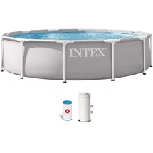 Intex Prism Frame Pool Set 366 x 76 cm inkl. Filterpumpe