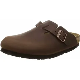 Birkenstock Boston Nubukleder geölt schmal habana 38