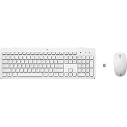HP Tastatur- und Maus-Set "230 WL Mouse+KB Combo", weiß, Eingabegeräte-Sets