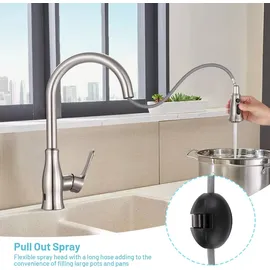 Tacklife DAWF01JD Einhebelmischer Edelstahl