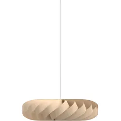 Tom Rossau TR5 Pendelleuchte, Ø 80 cm, natur