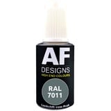 Alex Flittner Designs Lackstift RAL 7011 EISENGRAU stumpfmatt 20ml Reparaturstift Acryl Retuschierlack Reparaturlack Holz Metall Möbel Bad