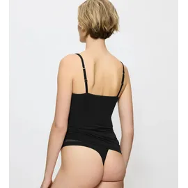 Triumph Feel of Modal Spaghetti Top Schwarz M