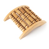 Tuuli Accessories Massage Massagerolle Massageroller Massagegerät Fuß Fußmassagegerät Fußroller Fußmassage aus Holz 29x24,5 cm