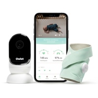 Owlet Monitor Duo: Smart Sock & Camera, mint/white 1 St