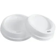 Hygostar Einwegdeckel Ø 8 cm 50 St. Weiß