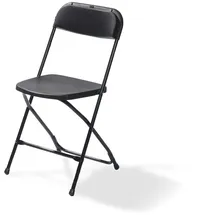 FEROS Budget Klappstuhl 43 x 49 x 80 cm schwarz