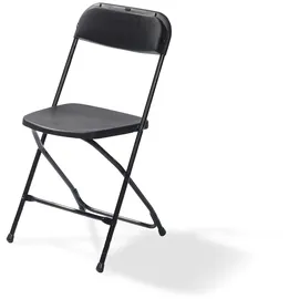 FEROS Budget Klappstuhl 43 x 49 x 80 cm schwarz