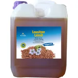 5 Liter Leinöl Leinsamenöl frisch nativ kaltgepresstes Leinöl für gesunde Energie