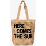 More & More Straw Bag Damen Beige