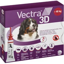 Vectra 3D Spot-on für Hunde über 40 kg 3 Pipetten