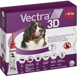 Vectra 3D Spot-on für Hunde über 40 kg 3 Pipetten