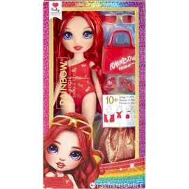 MGA Entertainment Rainbow High Swim & Style Fashion Doll- Ruby (Red) 28 cm