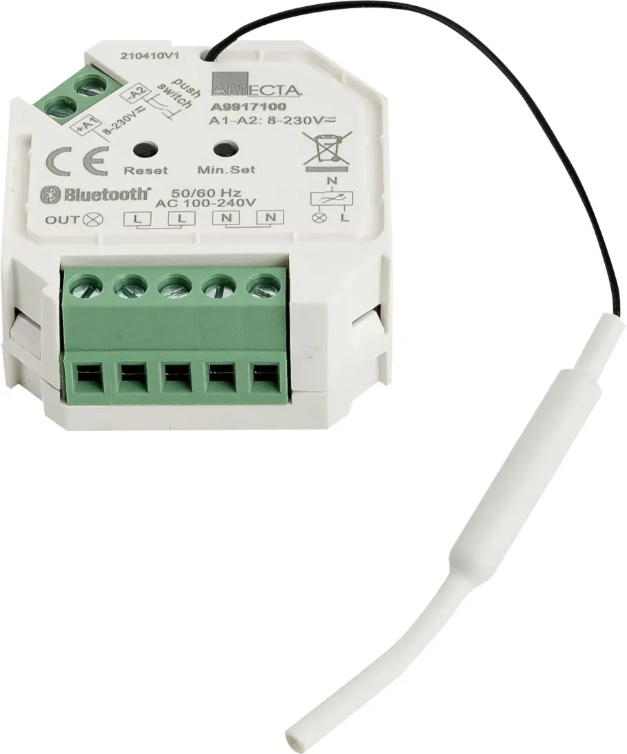 Artecta Bluetooth + RF AC Dimmer Bis zu 400 W - Hinter- und Vorderkante