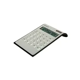 GENIE DD400, Desktop, Einfacher Taschenrechner, 10 Ziffern, 1 Zeilen, Wechselstrom/Batterie, Schwarz, Silber