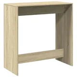 vidaXL Bartisch 102 x 50 x 103,5 cm Braun