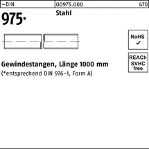 F. REYHER Nchfg. GmbH & Co. KG Gewindestange DIN 975 M4 x 1000 mm 1 Stück