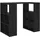 vidaXL Schreibtisch Schwarz Eichen-Optik 90 x 50 x 75 cm Holzwerkstoff