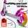 Apollo Skyracer 145 mm City-Roller mit Federung| LED-Rollen klappbar rosa|bunt No Size