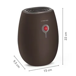 TROTEC Peltier-Luftentfeuchter TTP 1 E Entfeuchter  | 12,5 m3 | 0,22 l/24h