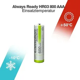 Camelion AlwaysReady Solar Micro AAA (4 St.)