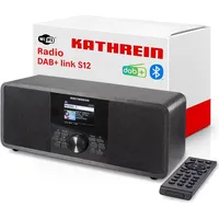 Kathrein DAB+ link S12 schwarz stereo Internet Radio Internetradio