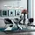 Kare Stuhl Viva Polyester grau 2er Set