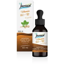 increase naturally Liposomales Vitamin D3 + K2 Tropfen 60 ml