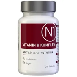 N1 Vitamin B Komplex - alle 8 B- Vitamine optimal dosiert 240 St