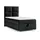 Best For Home Trinity K2 100 x 200 cm Schwarz