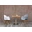 Gartentisch x x 77 natur/silber