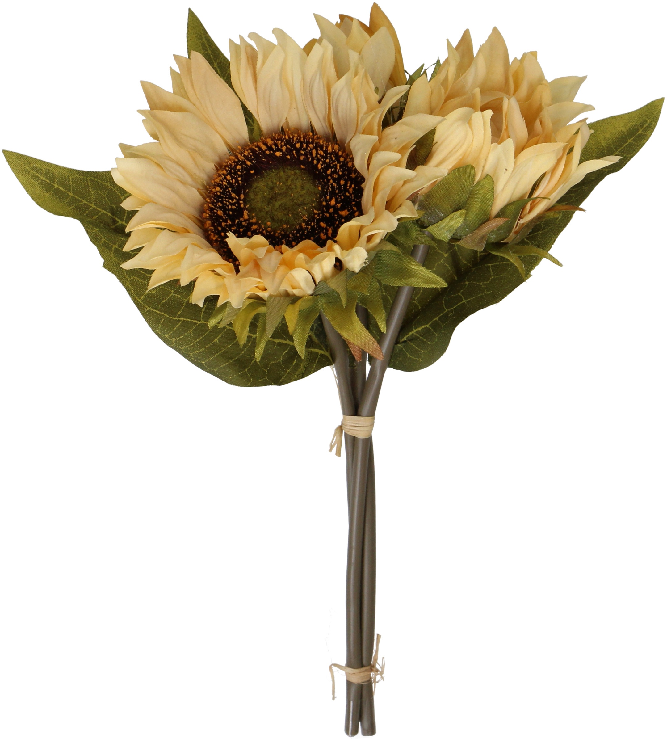 Kunstblume SUNFLOWER creme (BHT 25x15x15 cm) - bunt